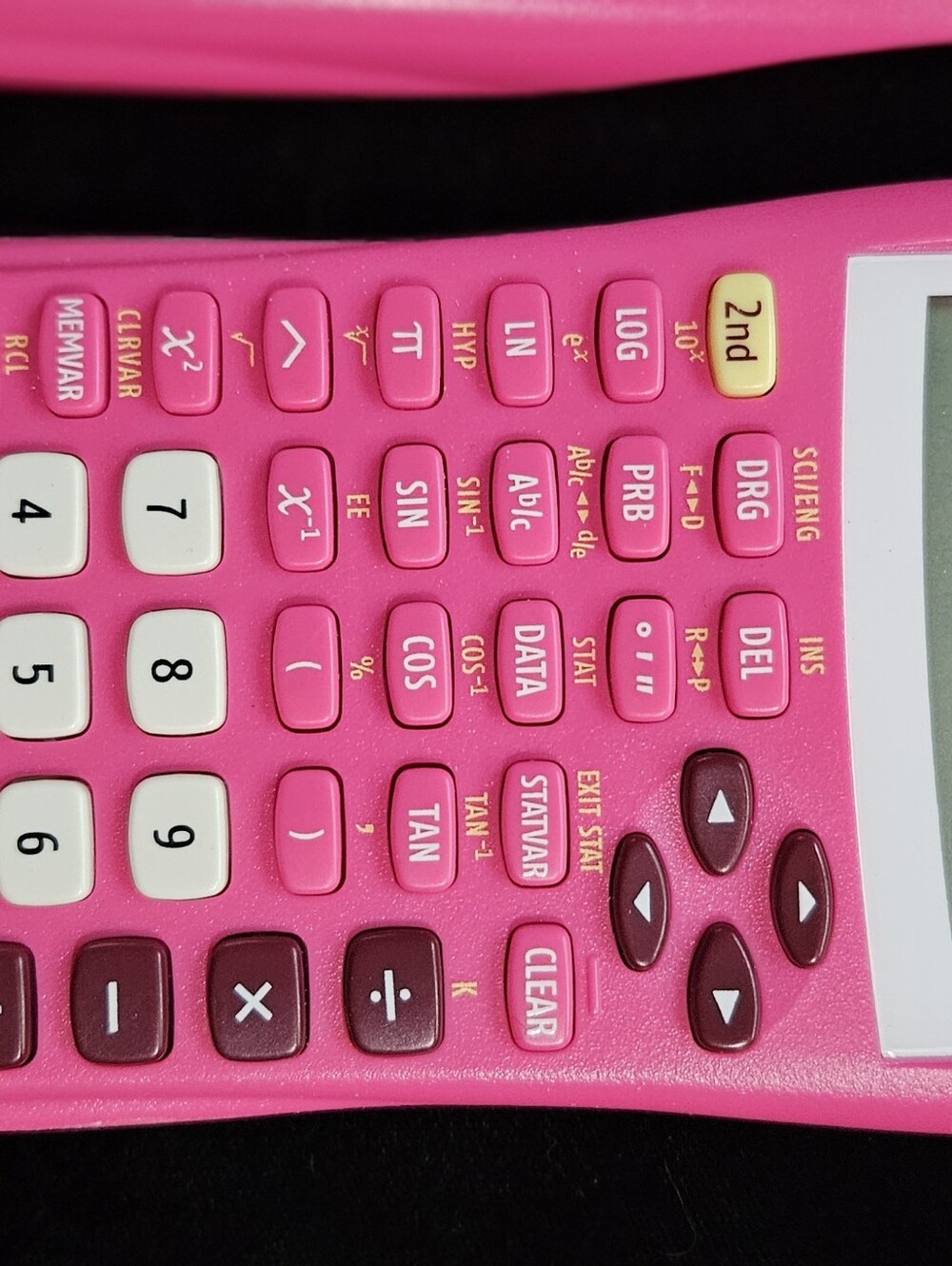 Pink Texas Instruments Device TI 30 - Picture 5 of 6
